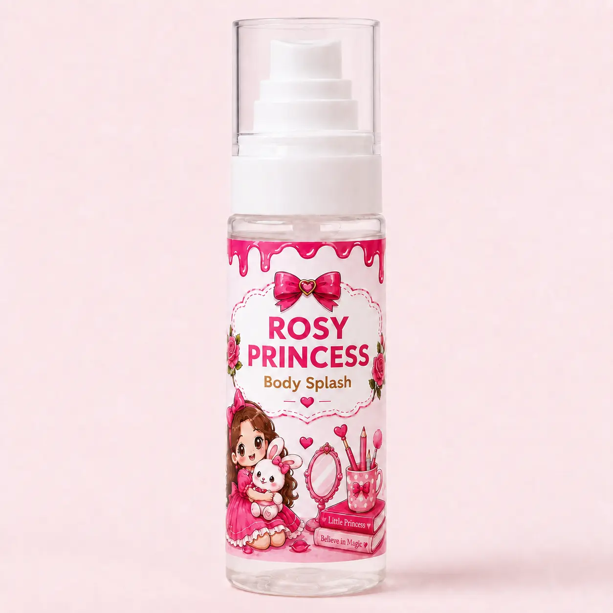 U SHINE Rosy Princess Body Splash - الصورة 4