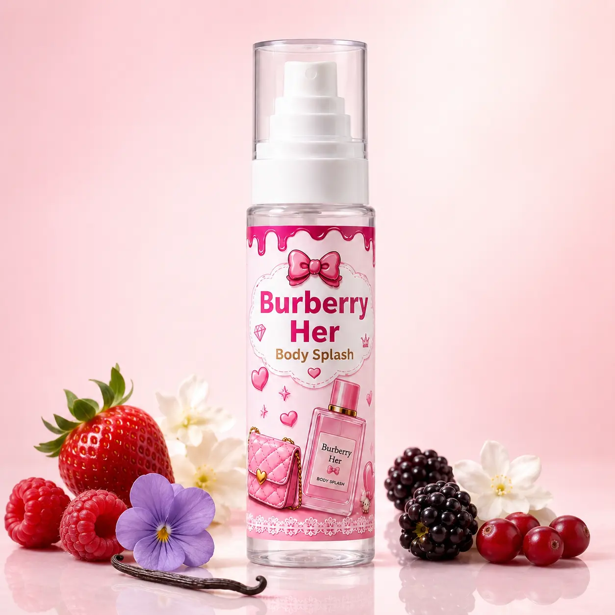 U SHINE Burberry Her Body Splash - الصورة 2