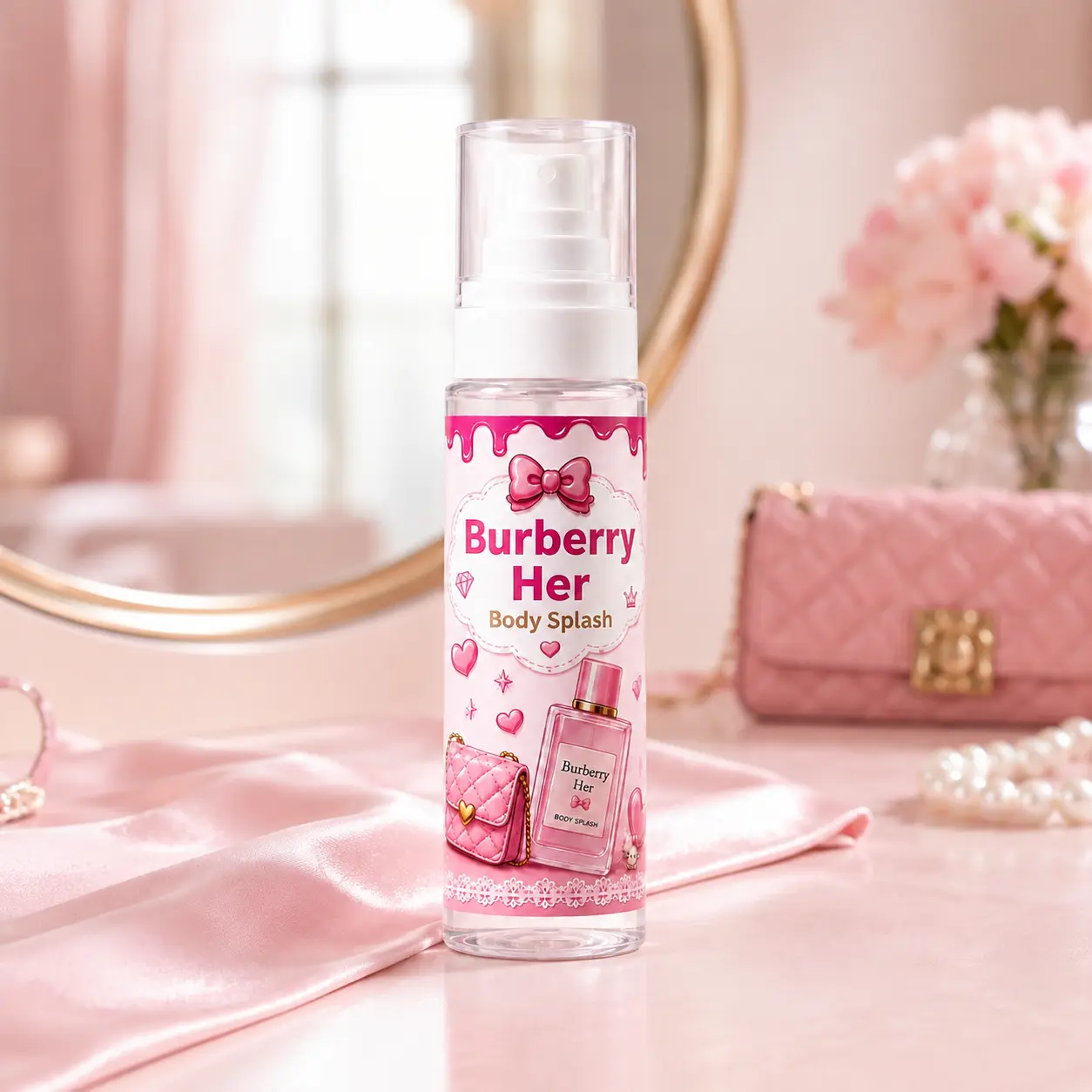 U SHINE Burberry Her Body Splash - الصورة 3