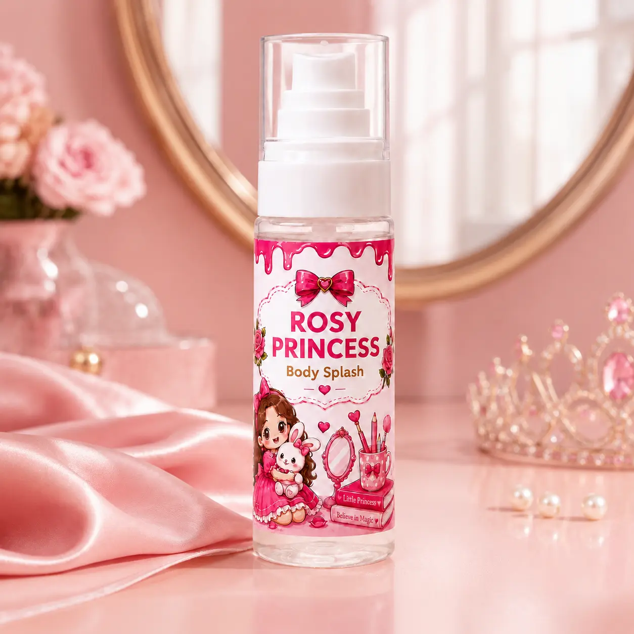 U SHINE Rosy Princess Body Splash - الصورة 2
