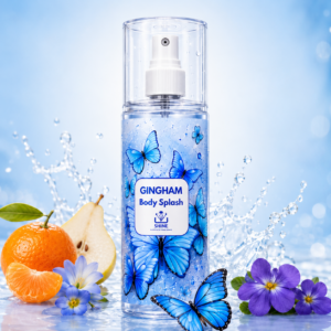 U SHINE Gingham Body Splash